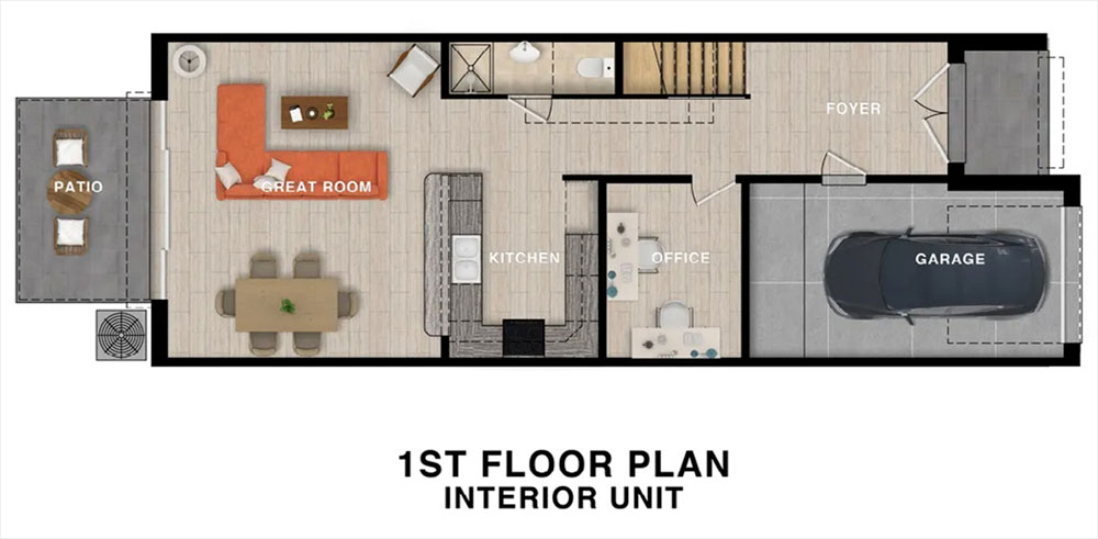 1st floor interior